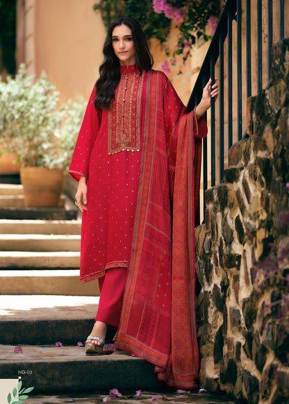 Neelgiri Varsha Fashions Viscose Muslin Plazzo Style Suits Exporter Gujarat