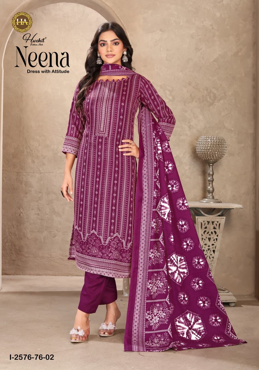Neena Harshit Fashion Karachi Pashmina Salwar Suits Manufacturer