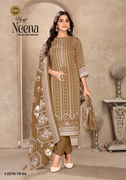 Neena Harshit Fashion Karachi Pashmina Salwar Suits Manufacturer