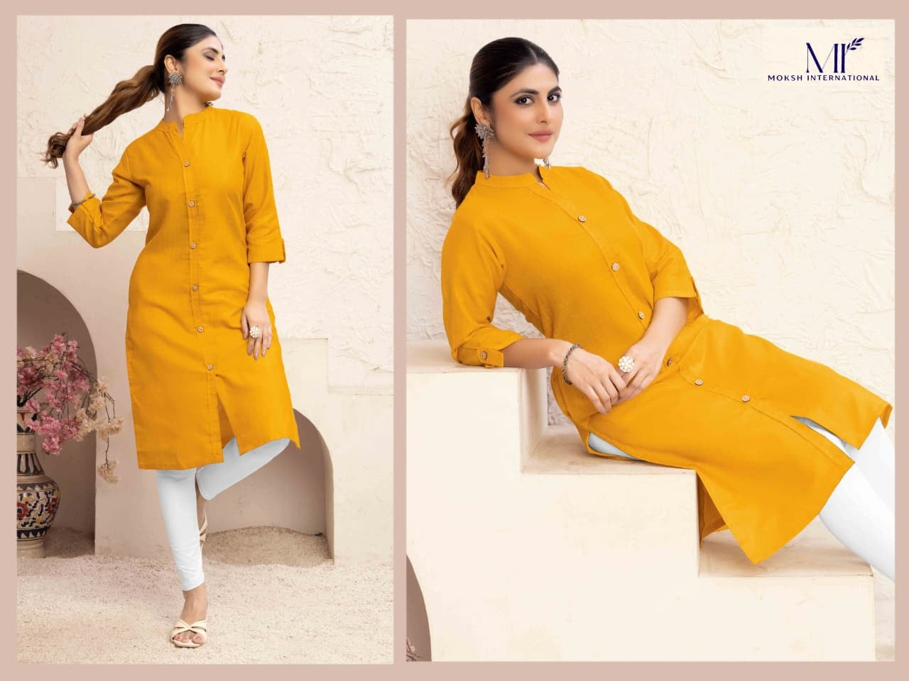 Neer Vol 2 Moksh Cotton Kurti With Pocket Wholesale Price