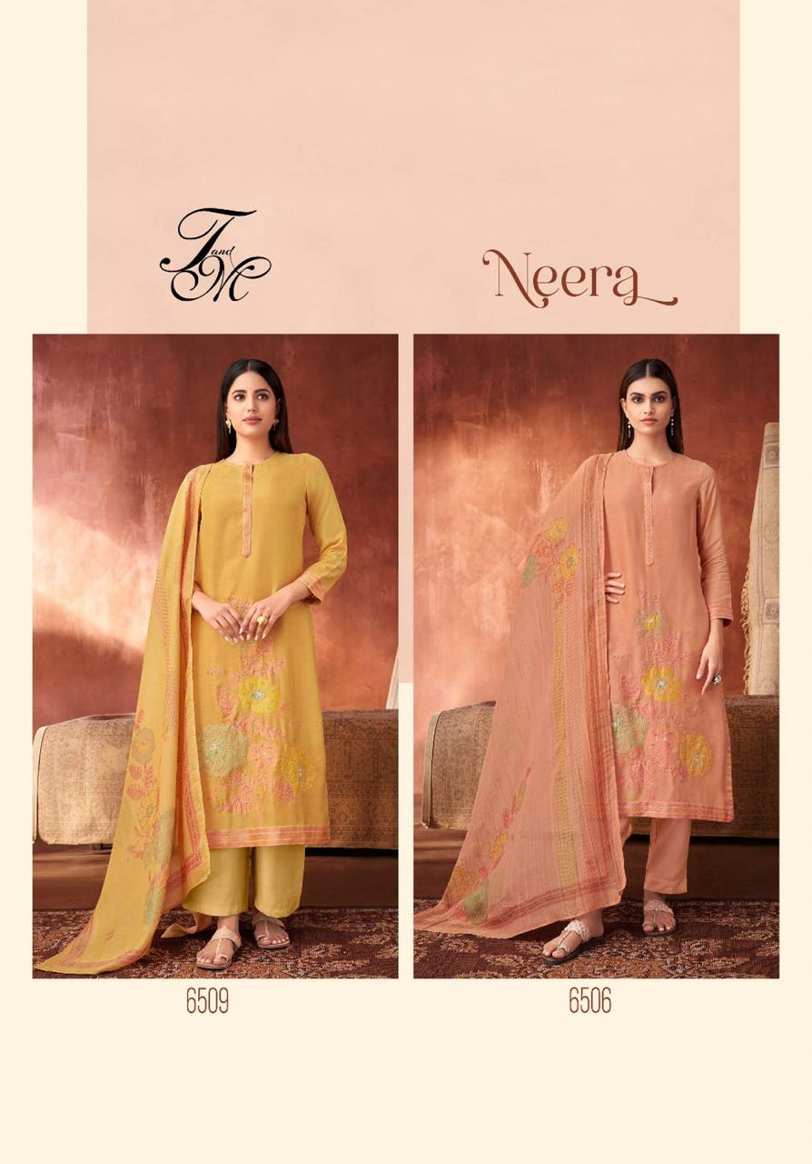 Neera Tm Muslin Plazzo Style Suits Supplier Gujarat