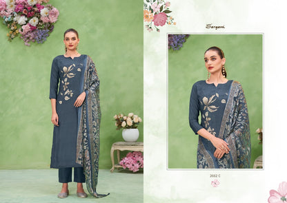 Neerja Sargam Prints Pure Bemberg Pant Style Suits Wholesaler Gujarat