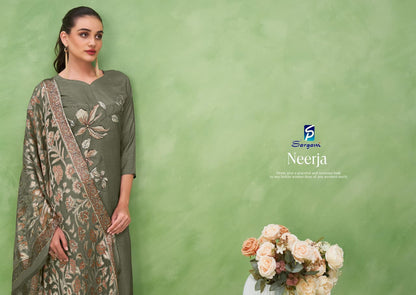 Neerja Sargam Prints Pure Bemberg Pant Style Suits Wholesaler Gujarat