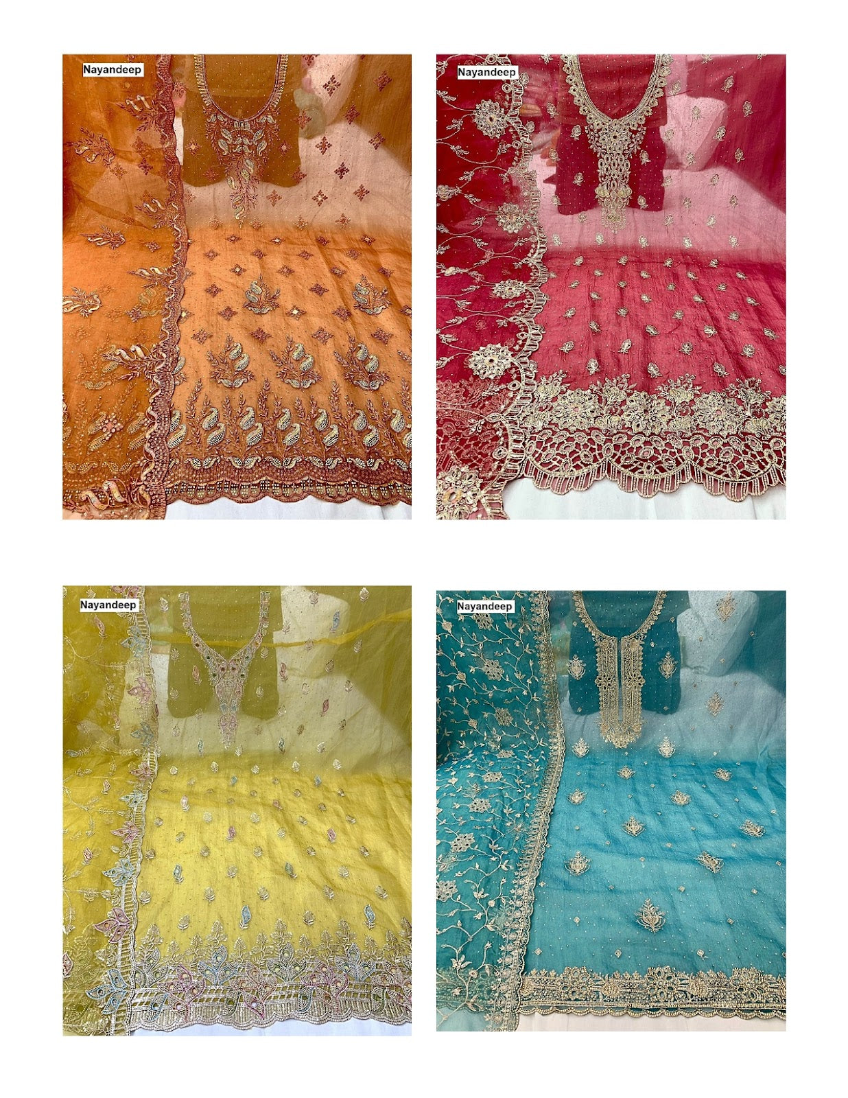 Neetu Nayandeep Silk Salwar Suits Wholesaler Gujarat