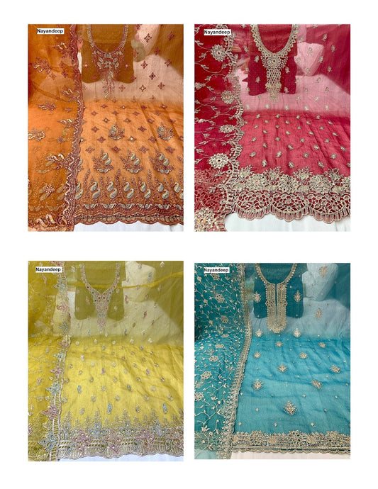 Neetu Nayandeep Silk Salwar Suits Wholesaler Gujarat