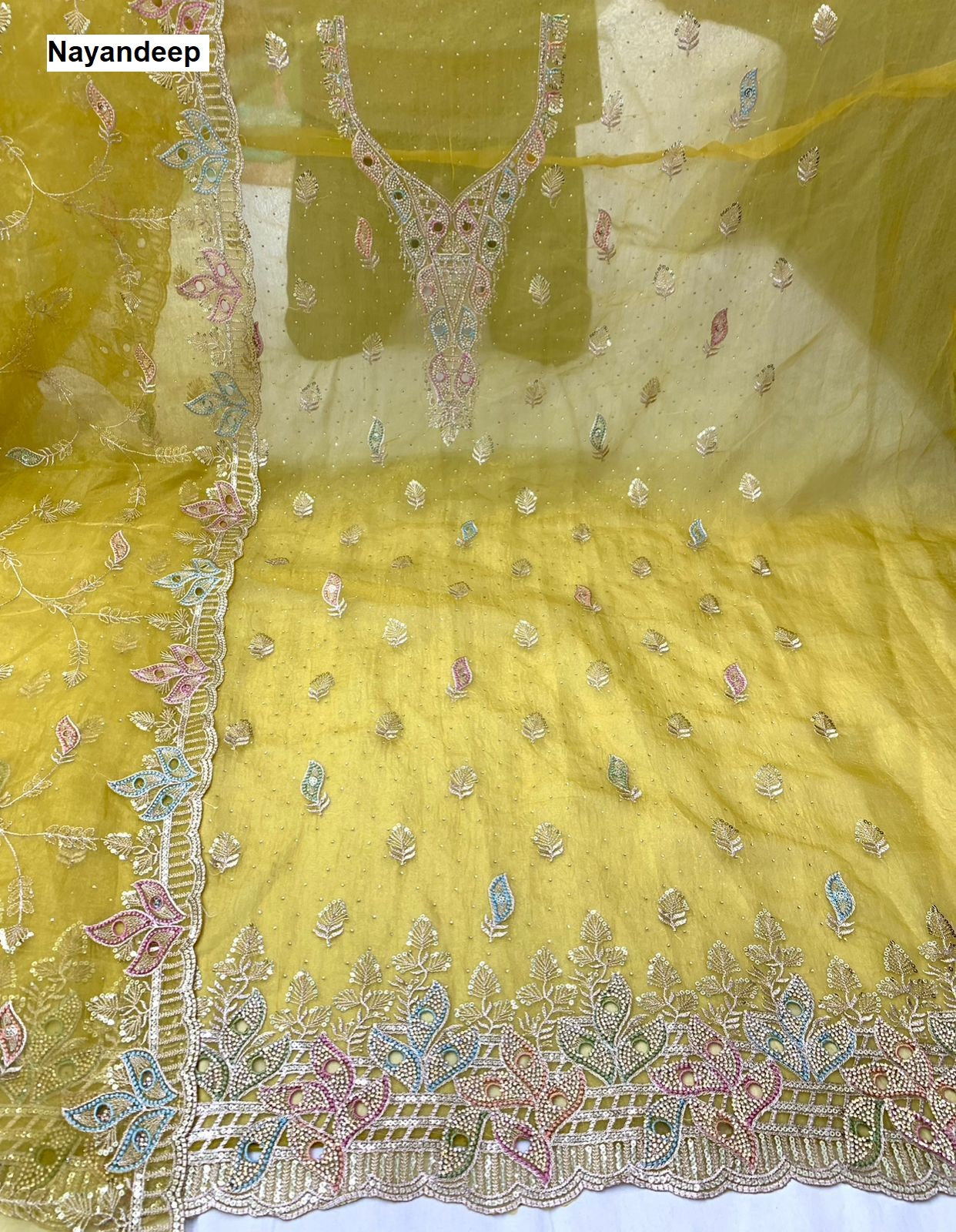 Neetu Nayandeep Silk Salwar Suits Wholesaler Gujarat