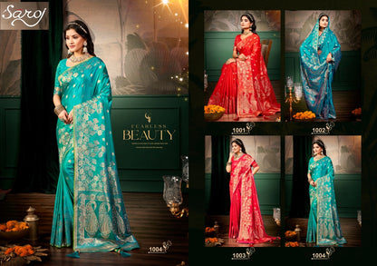 Neeyati Satin Saroski Vol 1 Saroj Silk Sarees Manufacturer Gujarat