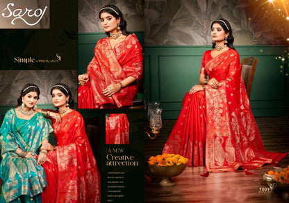 Neeyati Satin Saroski Vol 1 Saroj Silk Sarees Manufacturer Gujarat
