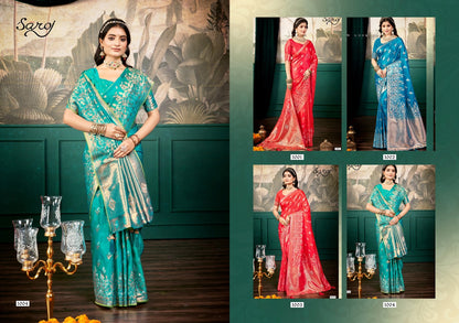 Neeyati Satin Saroski Vol 4 Saroj Silk Sarees Wholesale Price