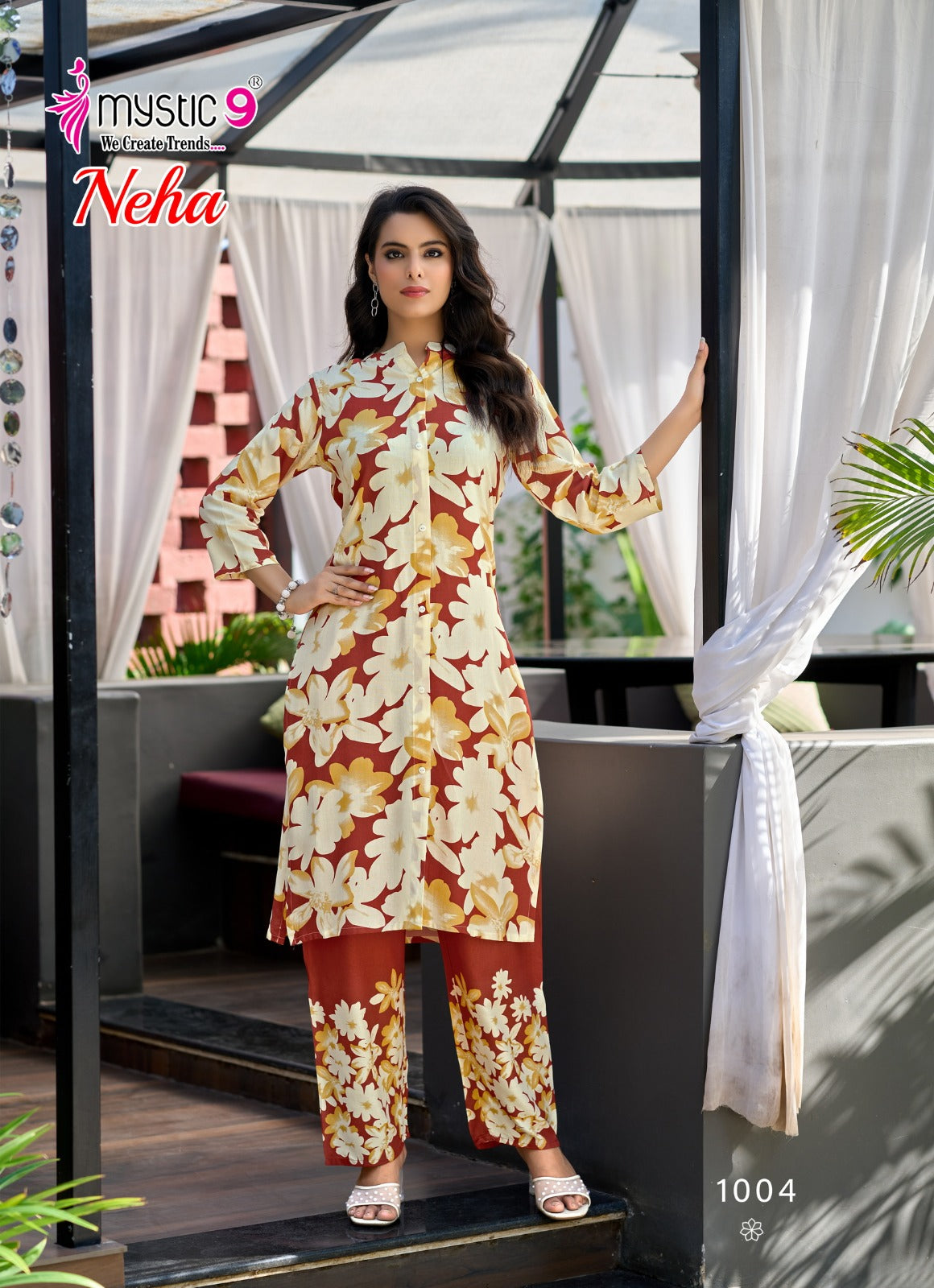 Neha Vol 1 Mystic 9 Rayon Co Ord Set Manufacturer India
