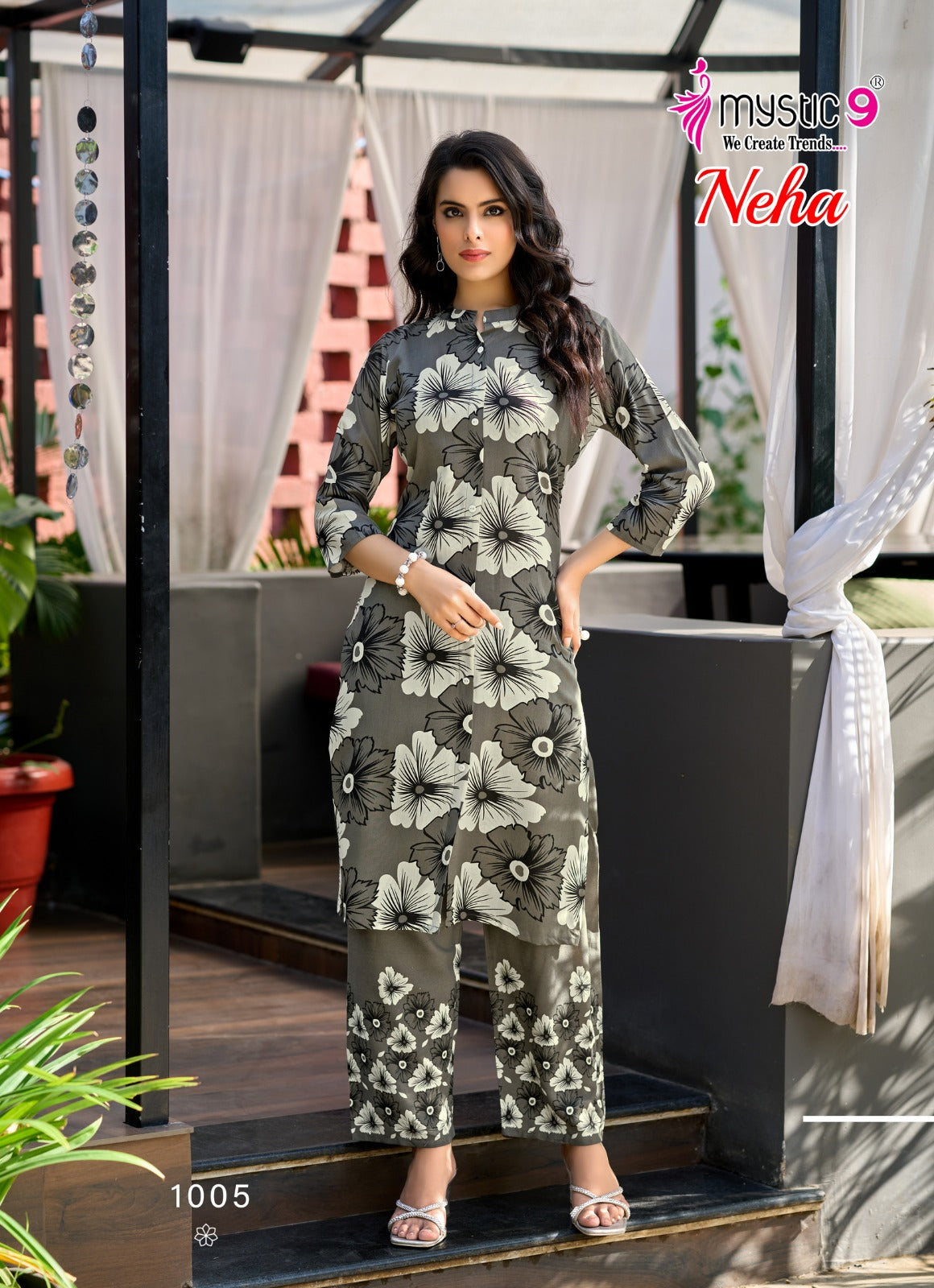 Neha Vol 1 Mystic 9 Rayon Co Ord Set Manufacturer India