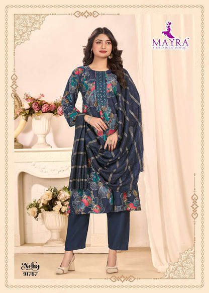 Neha Vol 2 Mayra Vertican Readymade Anarkali Suits Wholesaler Ahmedabad