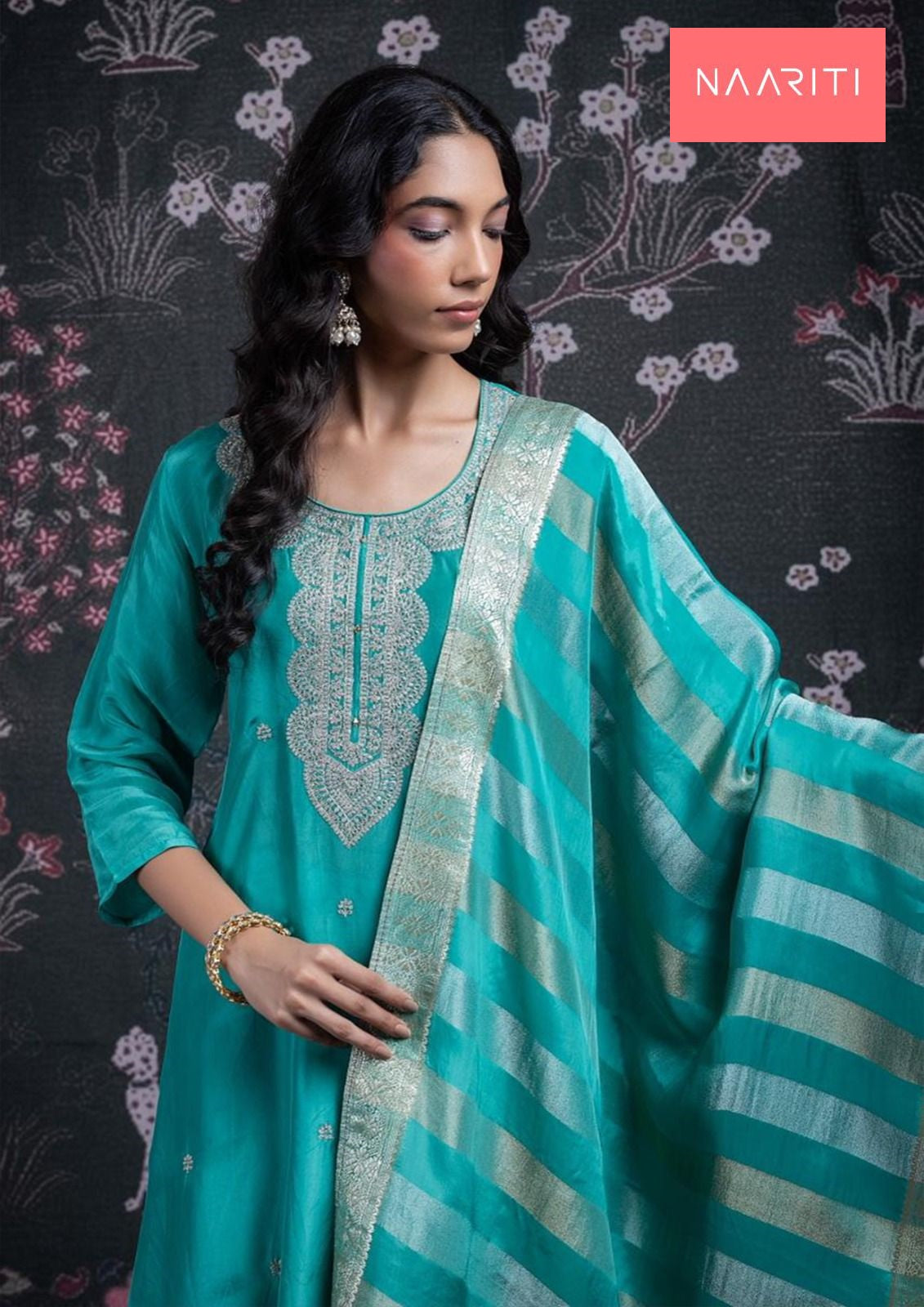Nehar Naariti Silk Pant Style Suits Wholesale Price