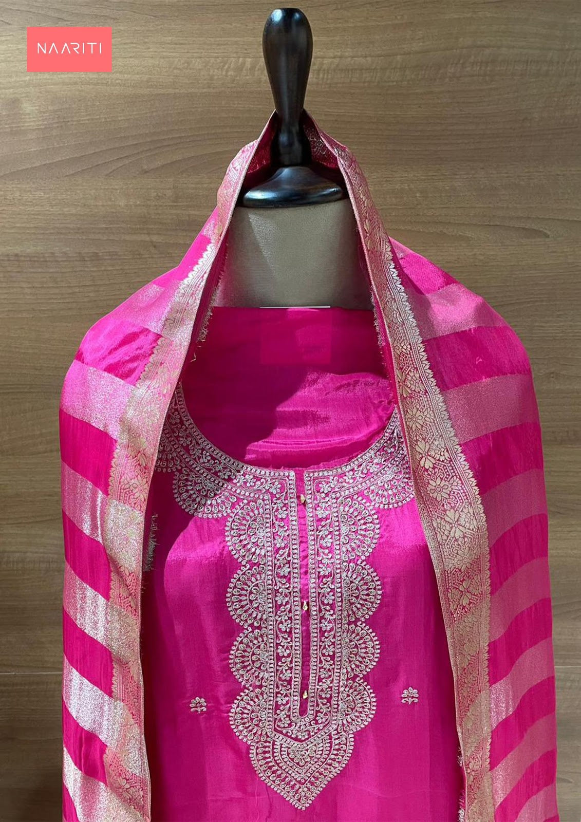 Nehar Naariti Silk Pant Style Suits Wholesale Price