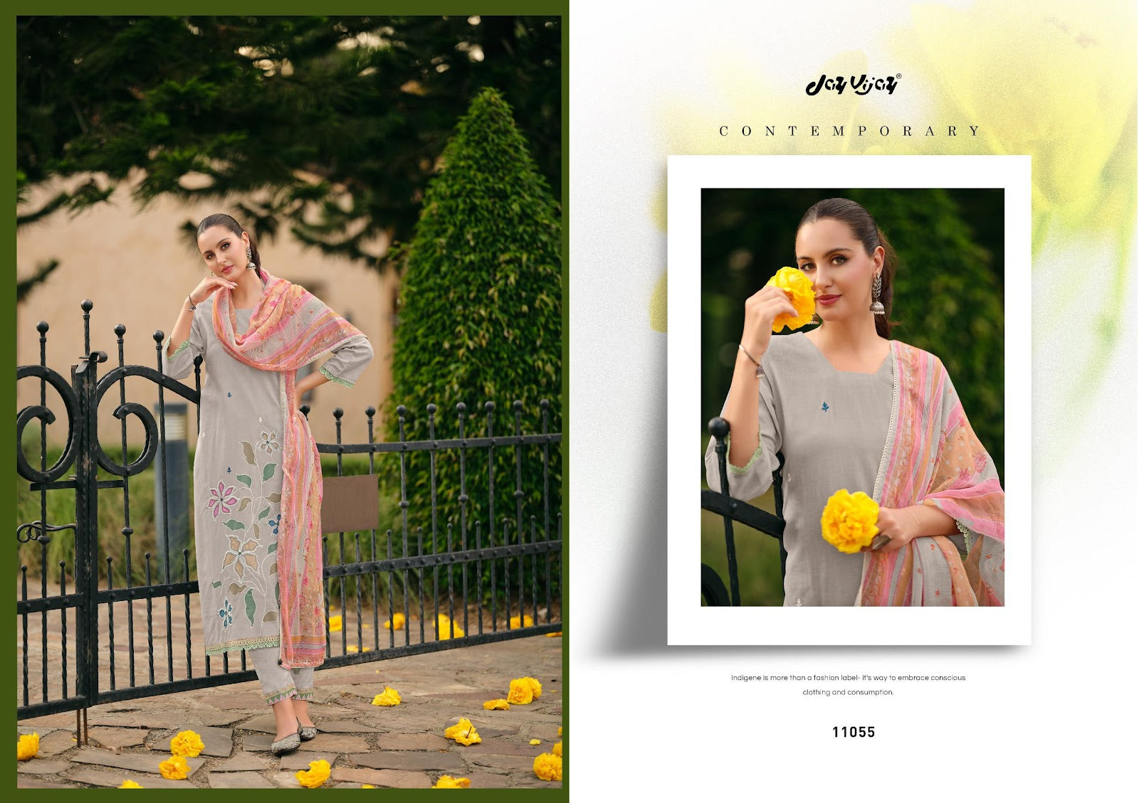 Nehmat Jay Vijay Lilen Pant Style Suits Supplier Gujarat