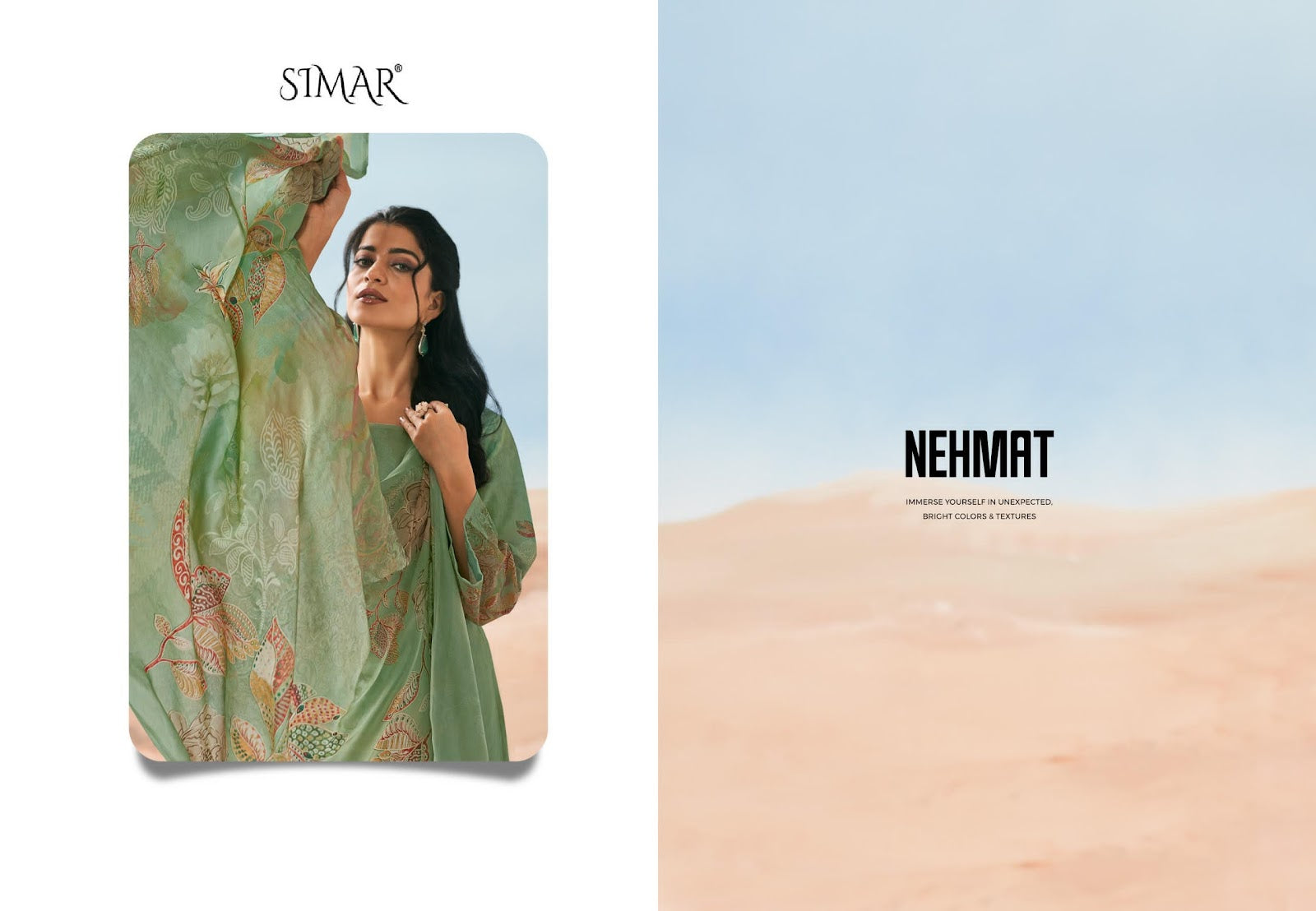 Nehmat Simar Lawn Cotton Pant Style Suits Exporter Ahmedabad