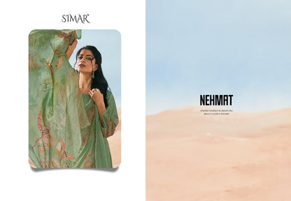 Nehmat Simar Lawn Cotton Pant Style Suits Exporter Ahmedabad