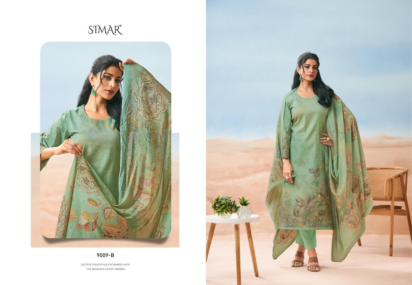 Nehmat Simar Lawn Cotton Pant Style Suits Exporter Ahmedabad