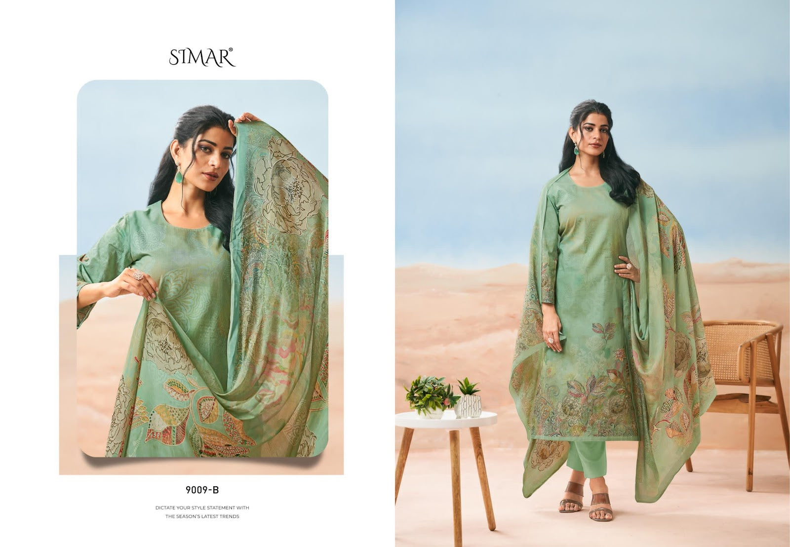Nehmat Simar Lawn Cotton Pant Style Suits Exporter Ahmedabad