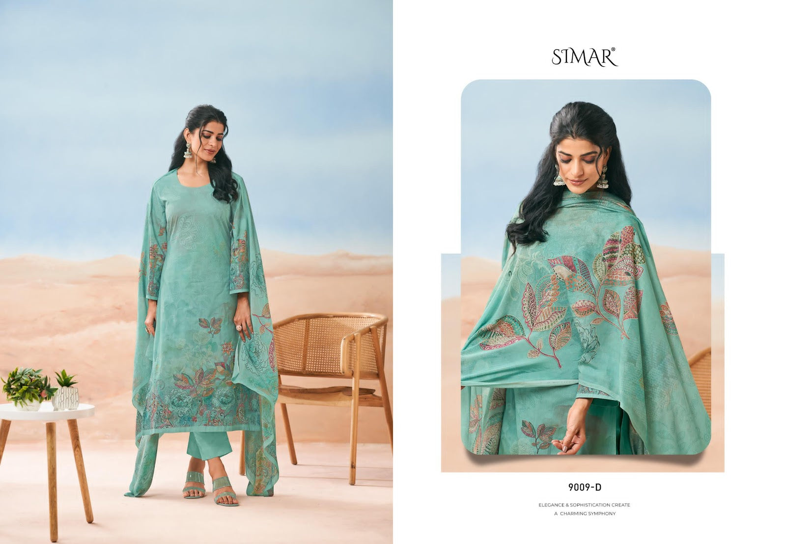 Nehmat Simar Lawn Cotton Pant Style Suits Exporter Ahmedabad
