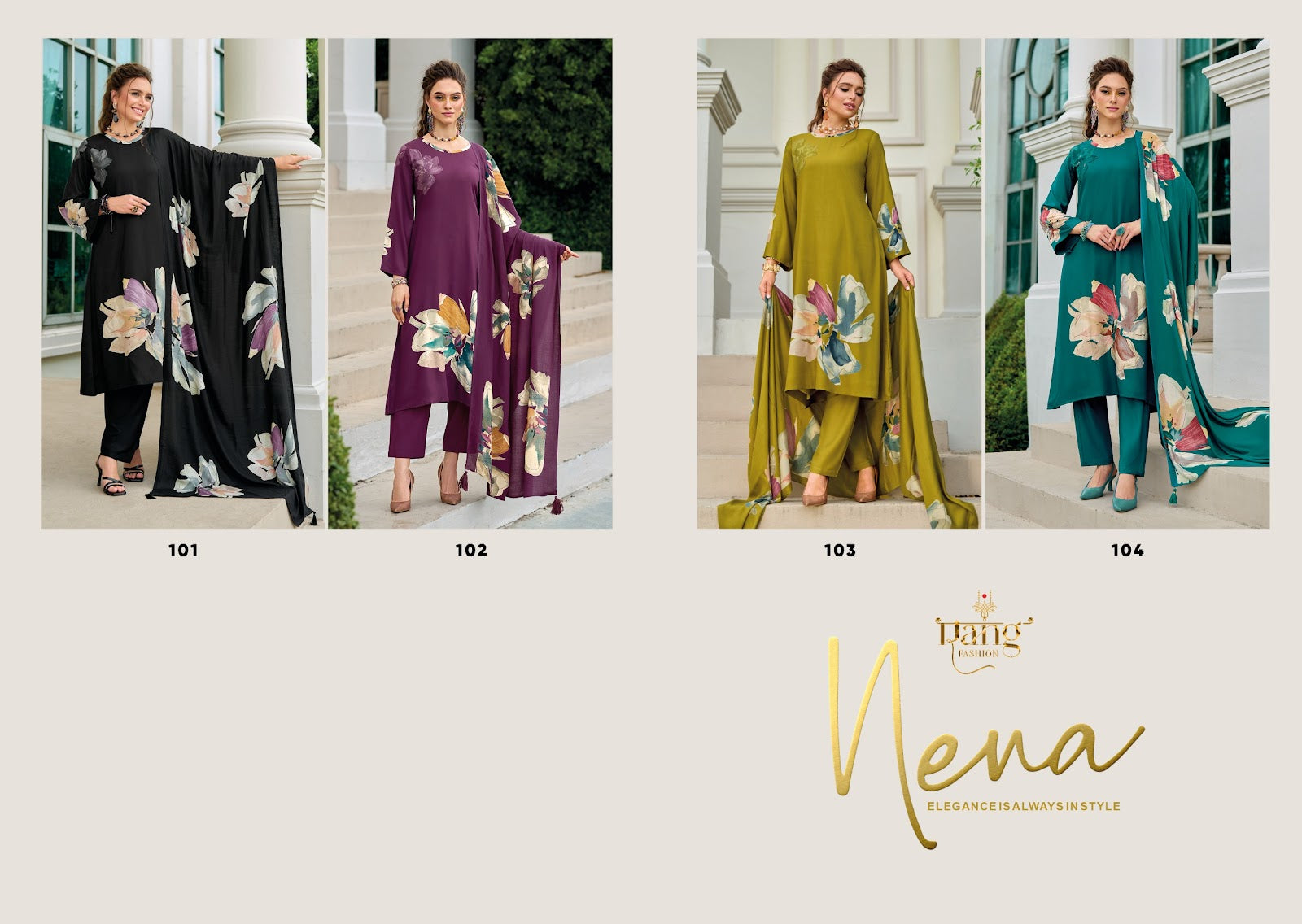 Nena Rang Fashion Wool Pant Style Suits Supplier