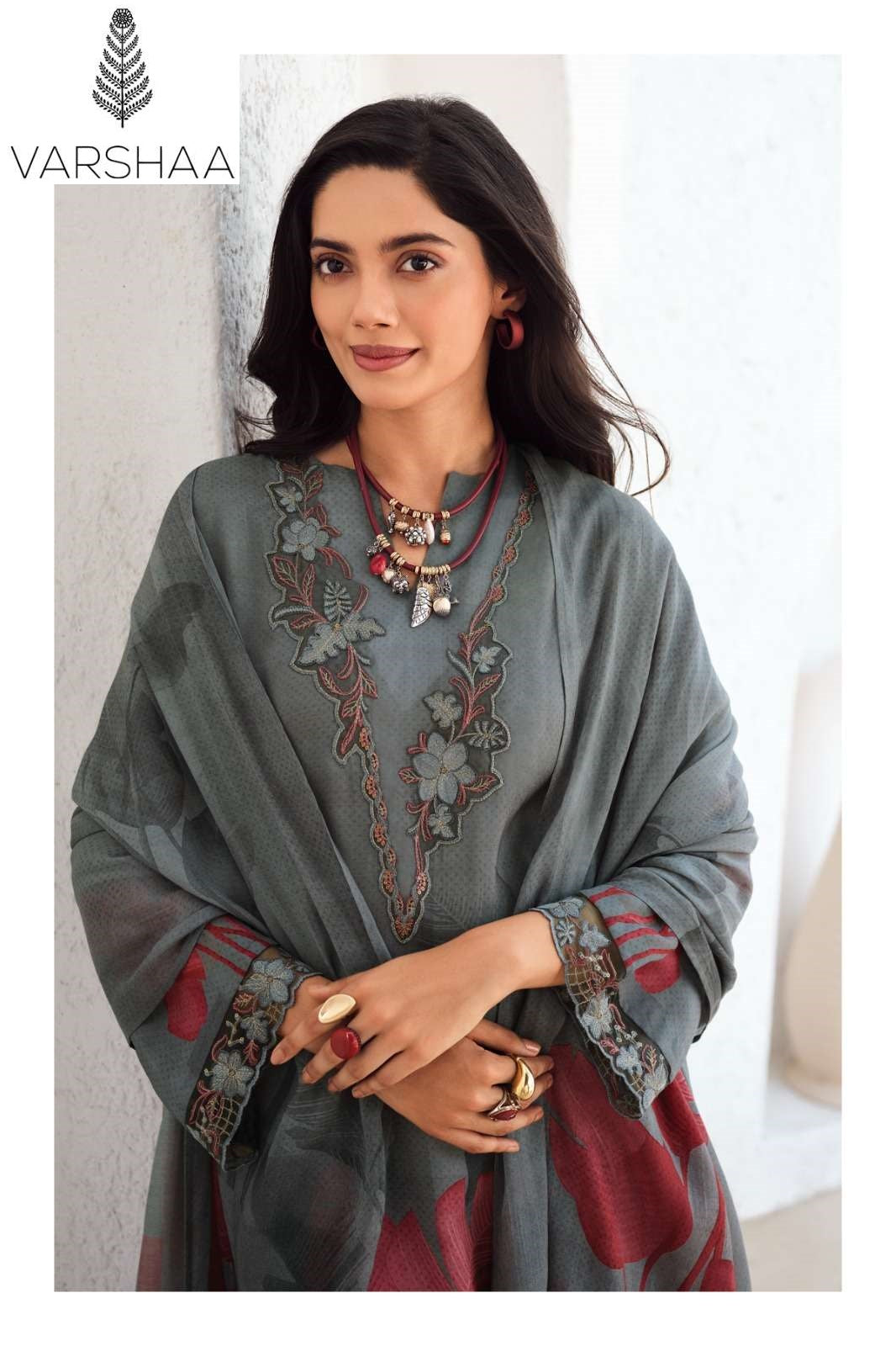 Nerissa Varshaa Organza Pant Style Suits Manufacturer Gujarat