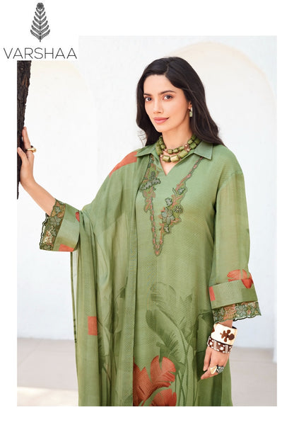 Nerissa Varshaa Organza Pant Style Suits Manufacturer Gujarat