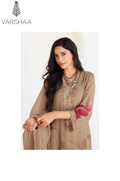 Nerissa Varshaa Organza Pant Style Suits Manufacturer Gujarat