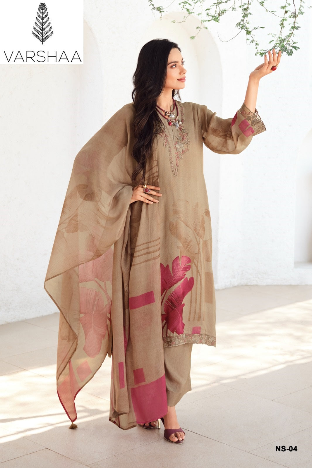 Nerissa Varshaa Organza Pant Style Suits Manufacturer Gujarat