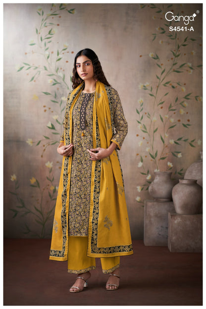 Neshira S4541 Ganga Cotton Pant Style Suits Wholesale Price