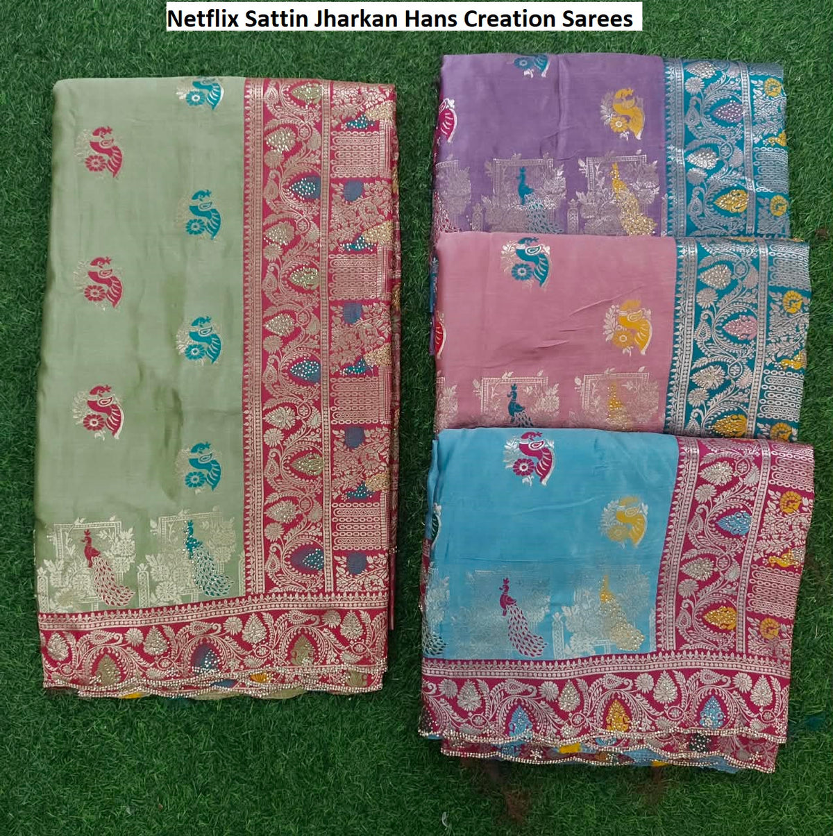 Netflix Sattin Jharkan Hans Creation Sarees Manufacturer Ahmedabad
