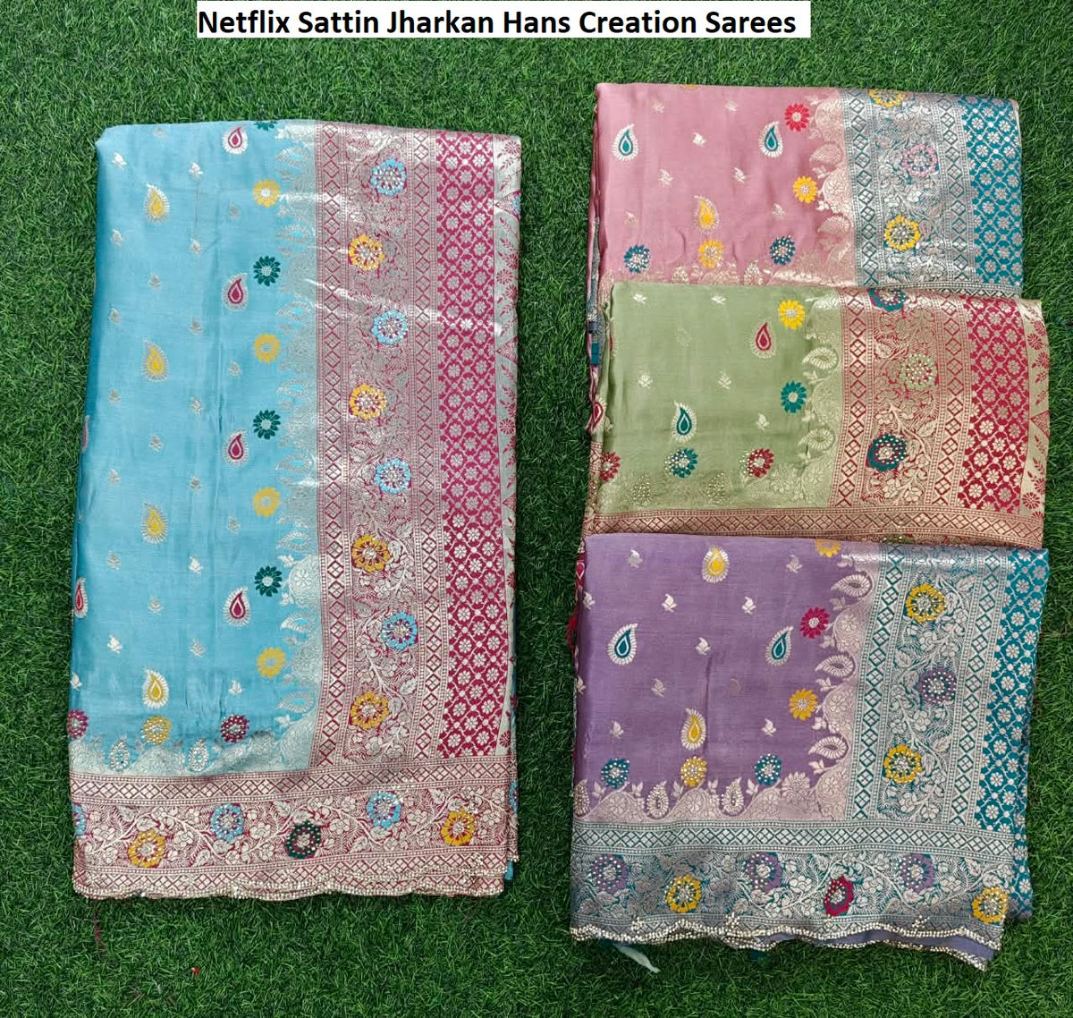 Netflix Sattin Jharkan Hans Creation Sarees Manufacturer Ahmedabad