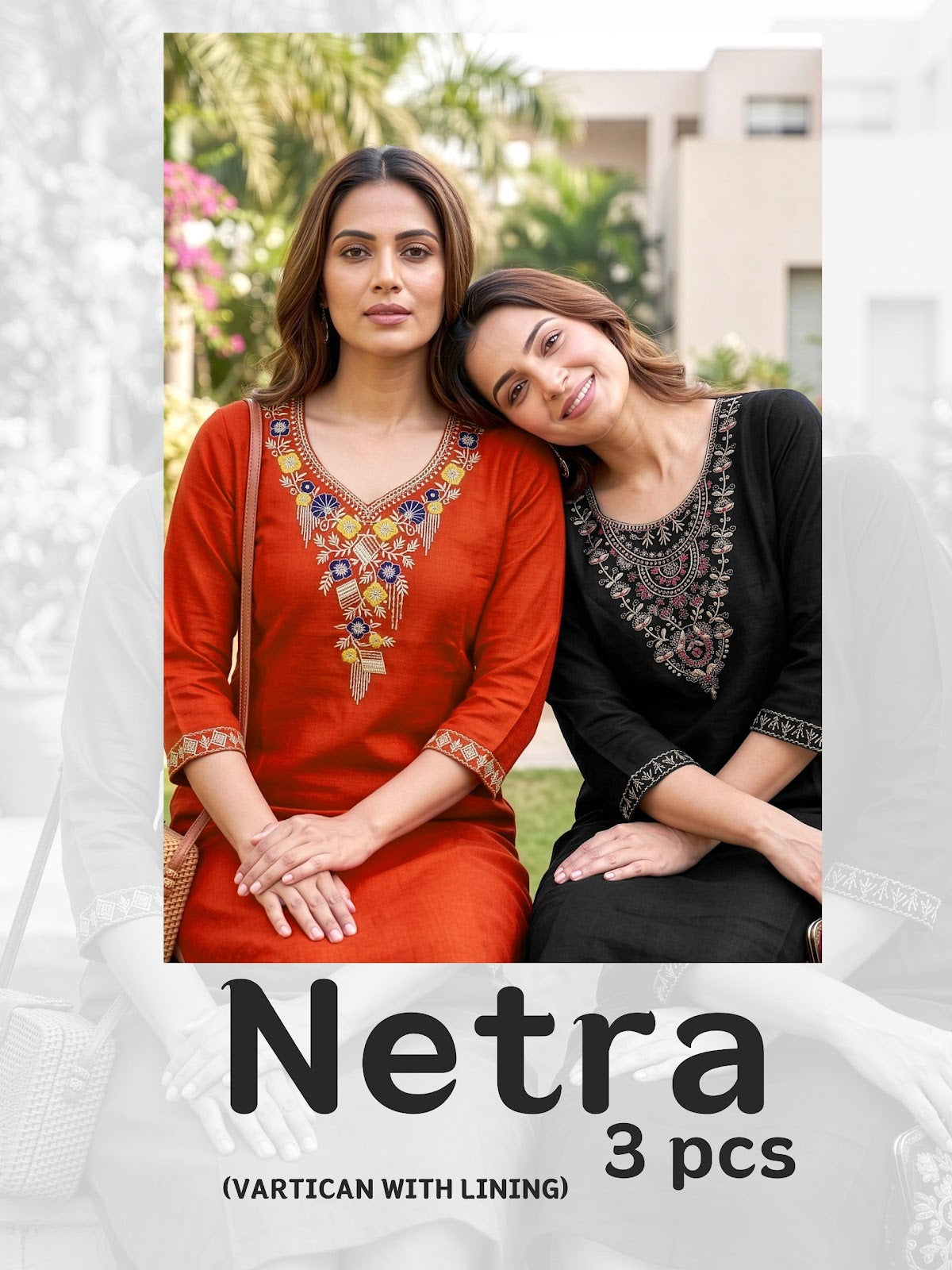 Netra Malviken Vatican Readymade Pant Style Suits Supplier Ahmedabad