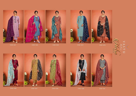 Netra Vol 5 Vastu Lawn Pant Style Suits Wholesaler