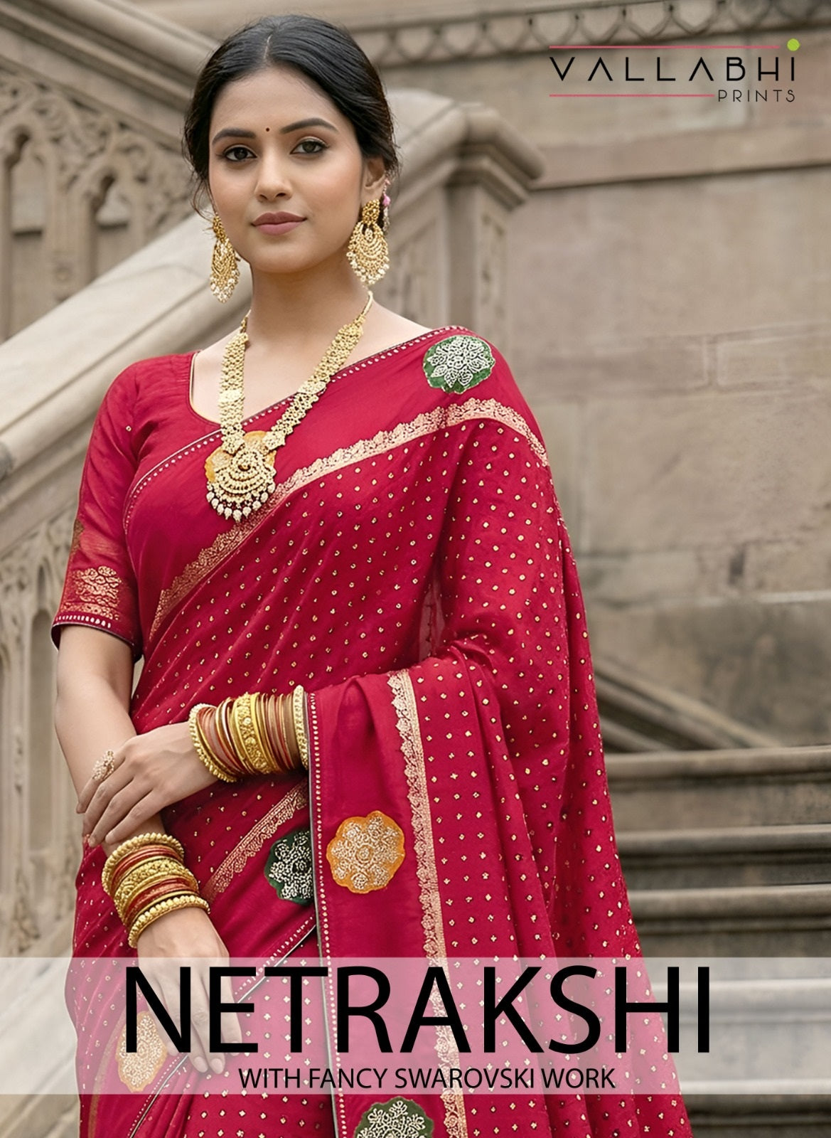 Netrakshi Vallabhi Prints Brasso Sarees Manufacturer