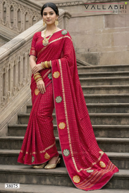 Netrakshi Vallabhi Prints Brasso Sarees Manufacturer