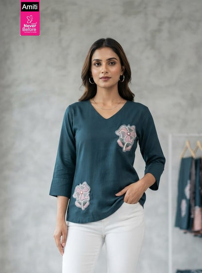 Never Before Amiti Imported Fancy Tops Exporter India