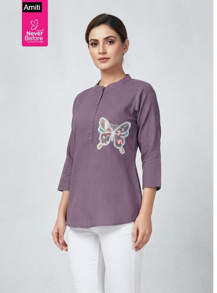 Never Before Amiti Imported Fancy Tops Exporter India