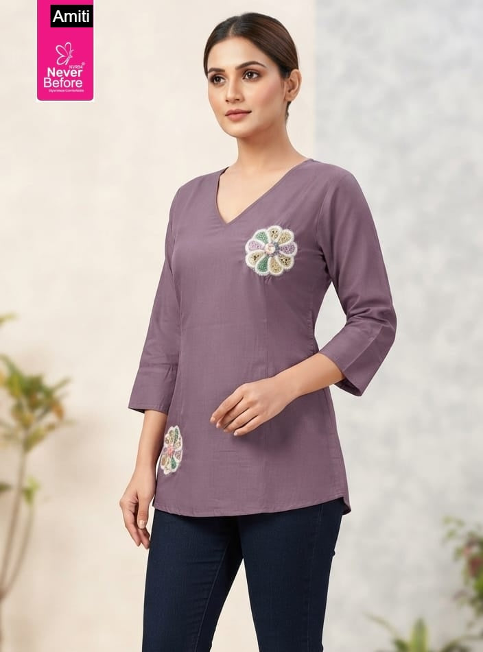 Never Before Amiti Imported Fancy Tops Exporter India