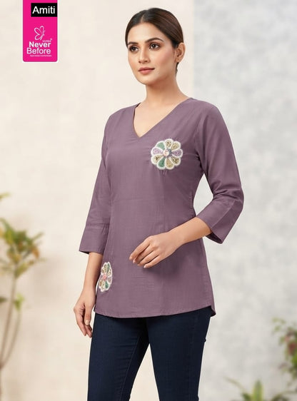 Never Before Amiti Imported Fancy Tops Exporter India