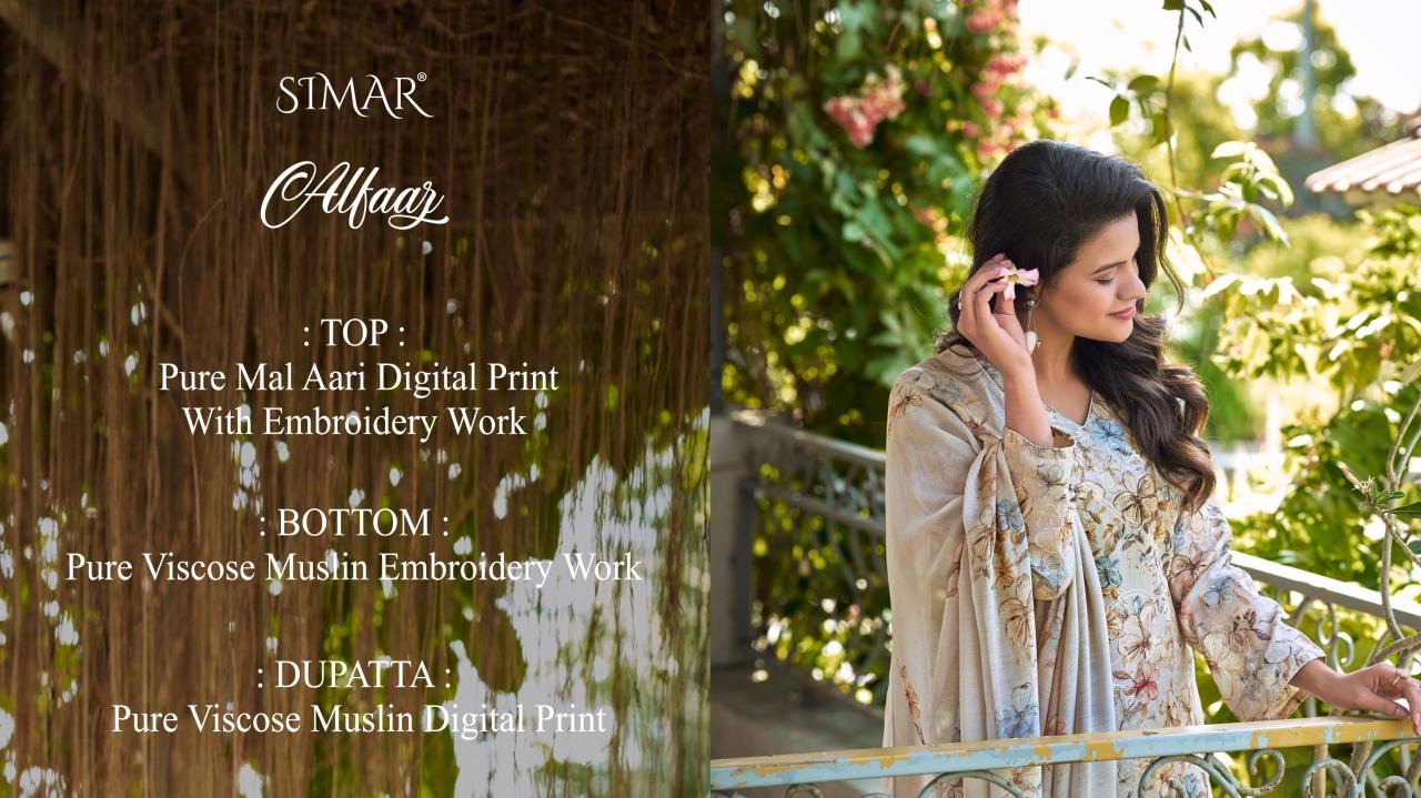 New Alfaaz Simar Mal Pant Style Suits Exporter Ahmedabad