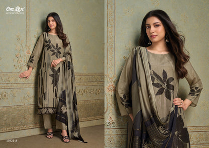 New Amara Omtex Crape Pant Style Suits Manufacturer India