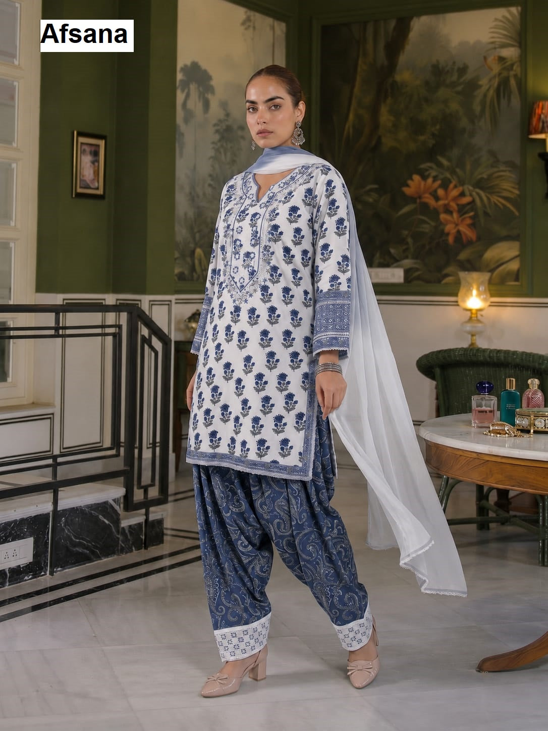 New Amina Afsana Reyon Pakistani Readymade Suits Wholesale Price
