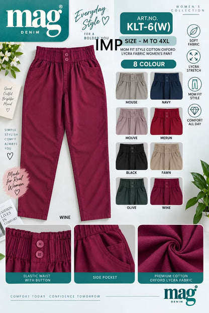 New Art Klt-6 W Imp Cotton Women Pants Wholesaler India