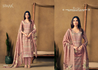 New Bani Organza Simar Viscose Pant Style Suits Wholesaler Ahmedabad