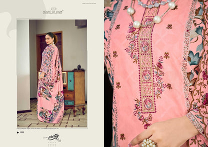 New Bin Saeed House Of Lawn Cotton Karachi Salwar Suits Supplier