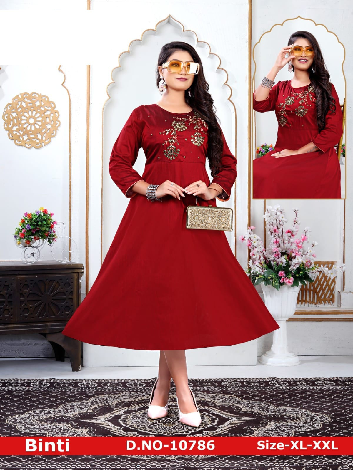 New Binti Jnx Anarkali Kurtis Wholesale