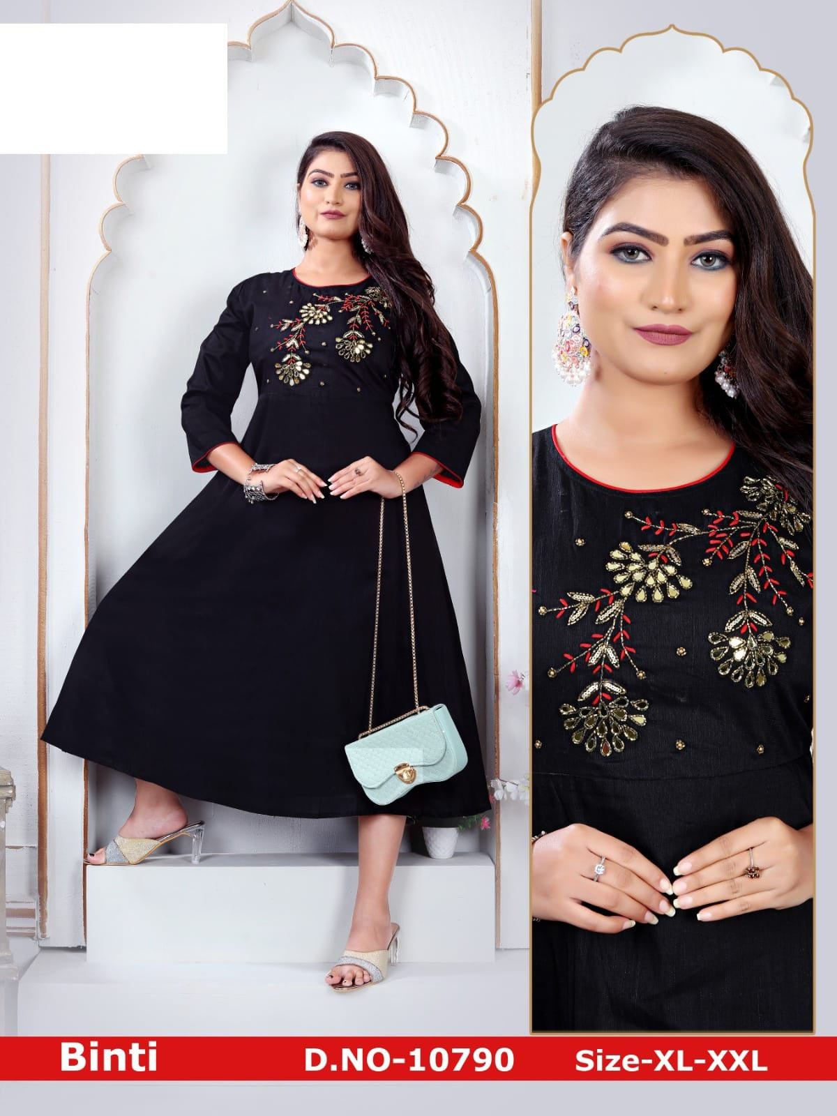 New Binti Jnx Anarkali Kurtis Wholesale
