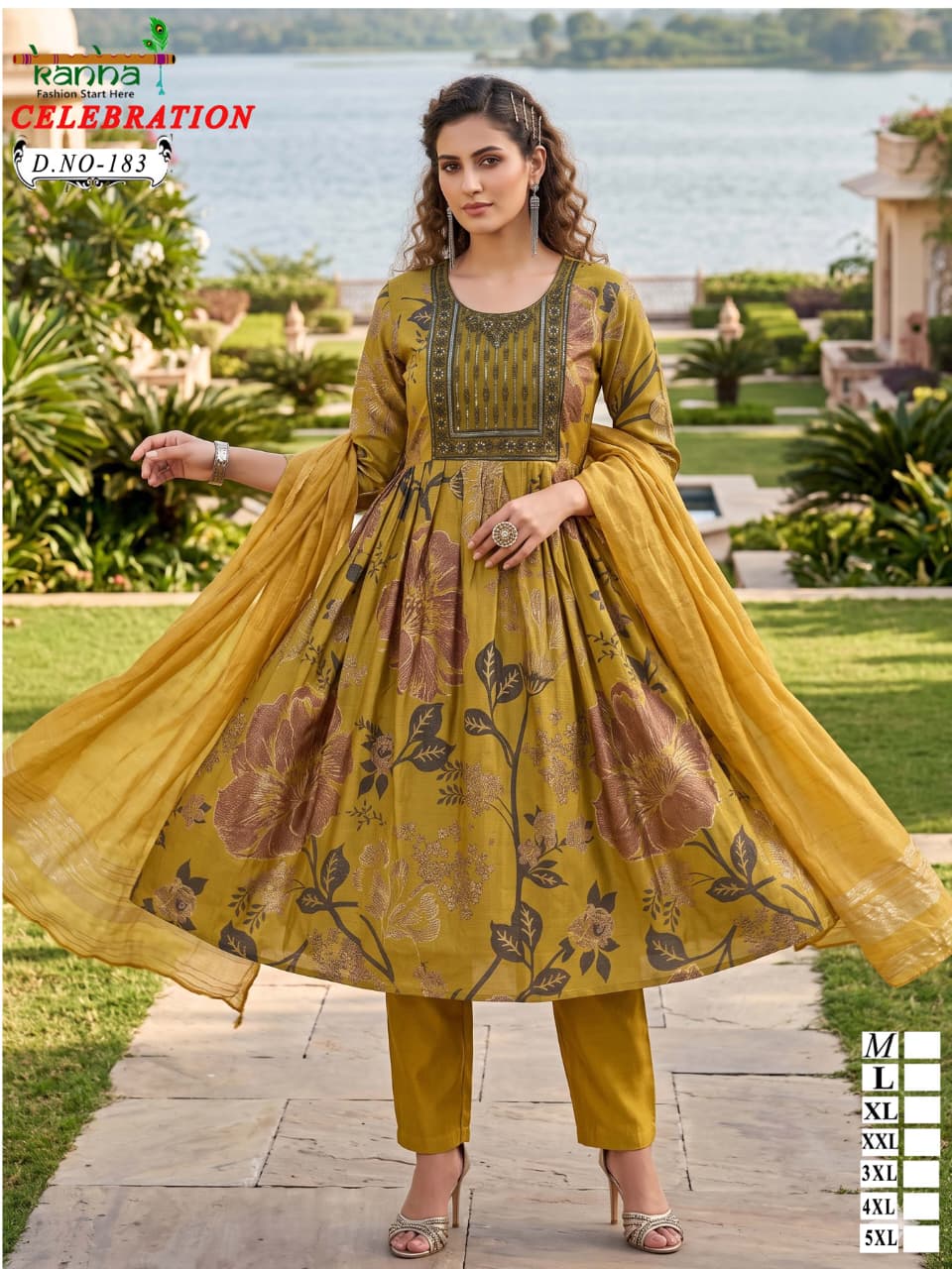 New Celebration Kanha Vatican Readymade Anarkali Suits Exporter Gujarat