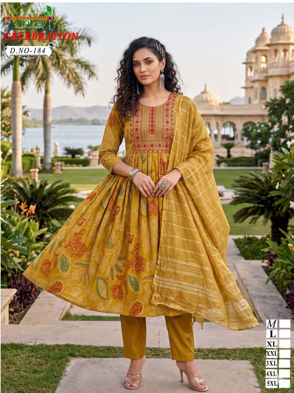New Celebration Kanha Vatican Readymade Anarkali Suits Exporter Gujarat